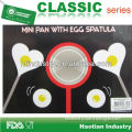 Mini fry pan with egg turner